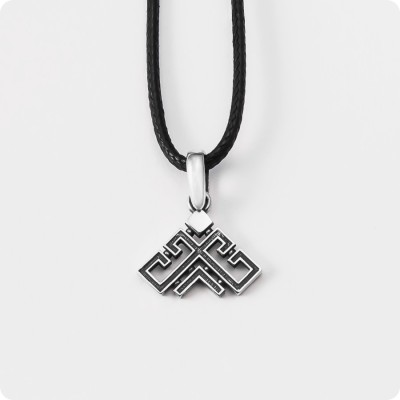 Оберег Рожаница из серебра (малый) Оберег Рожаница из серебра (малый)